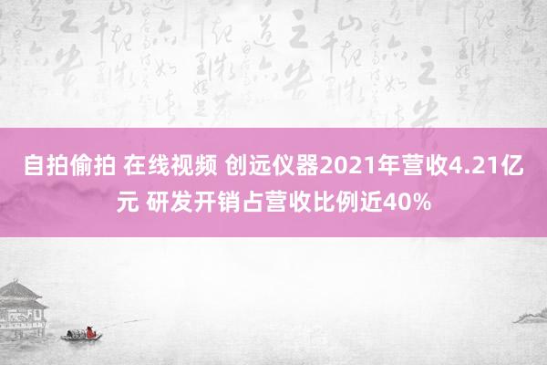 自拍偷拍 在线视频 创远仪器2021年营收4.21亿元 研发开销占营收比例近40%